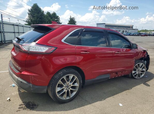 2FMPK4K81HBB72854 2017 FORD EDGE Red Trasero derecho