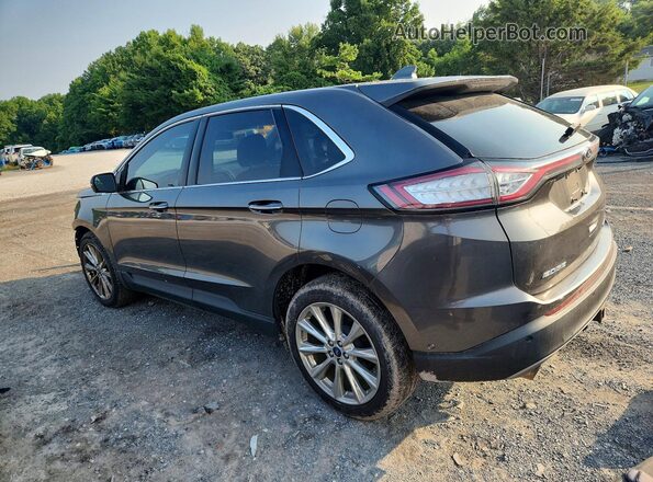2FMPK4K83JBB49047 2018 FORD EDGE Gray უკანა მარცხენა