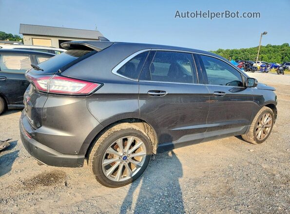 2FMPK4K83JBB49047 2018 FORD EDGE Gray უკანა მარჯვენა