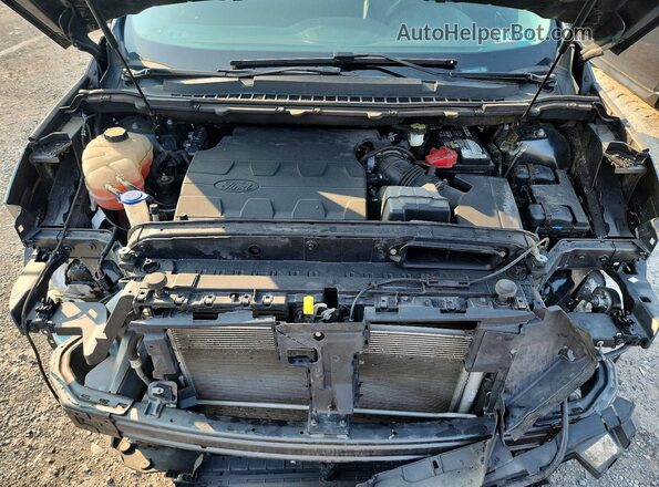 2FMPK4K83JBB49047 2018 FORD EDGE Gray ძრავის განყოფილების ხედი