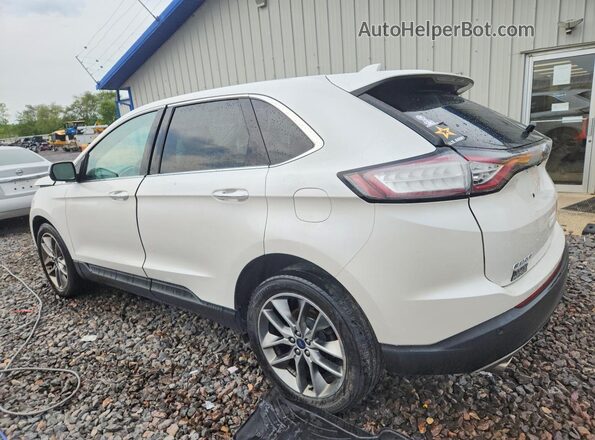 2FMPK4K85GBB09951 2016 FORD EDGE White Հետևի ձախ