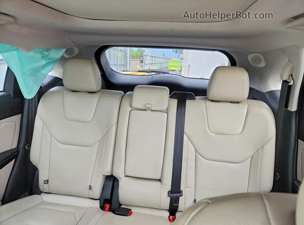 2FMPK4K85GBB09951 2016 FORD EDGE White Հետևի նստատեղերի տեսք