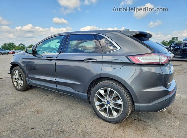 2FMPK4K85GBC04753 2016 FORD EDGE Gray Հետևի ձախ