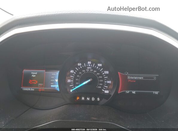 2FMPK4K85JBB87797 2018 FORD EDGE Silver Вид задніх сидінь