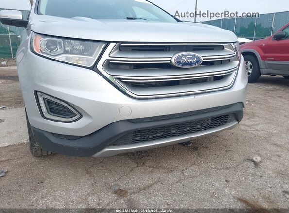 2FMPK4K85JBB87797 2018 FORD EDGE Silver Вид спереду