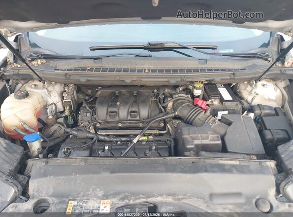 2FMPK4K85JBB87797 2018 FORD EDGE Silver Вид ззаду