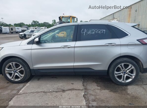 2FMPK4K85JBB87797 2018 FORD EDGE Silver Панорамний вид салону 360°