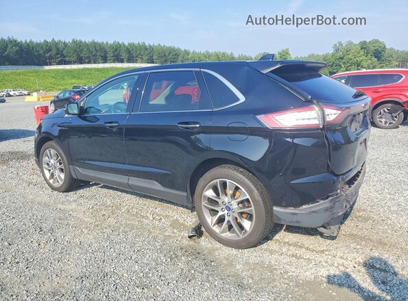 2FMPK4K86GBC48857 2016 FORD EDGE Black Tył lewy
