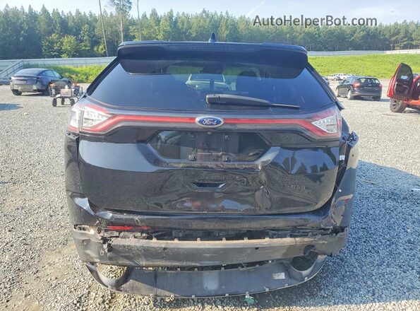 2FMPK4K86GBC48857 2016 FORD EDGE Black Widok z tyłu