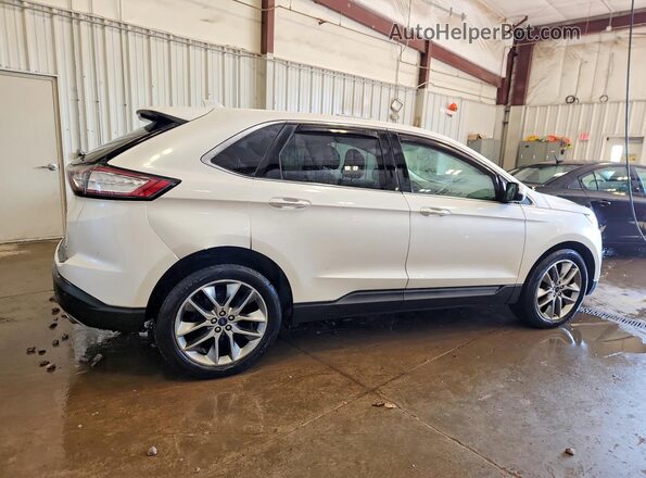 2FMPK4K86JBB72810 2018 FORD EDGE White Задня права чверть