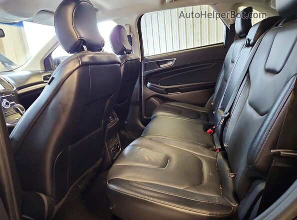 2FMPK4K86JBC46355 2018 FORD EDGE Черный Вид задней части салона