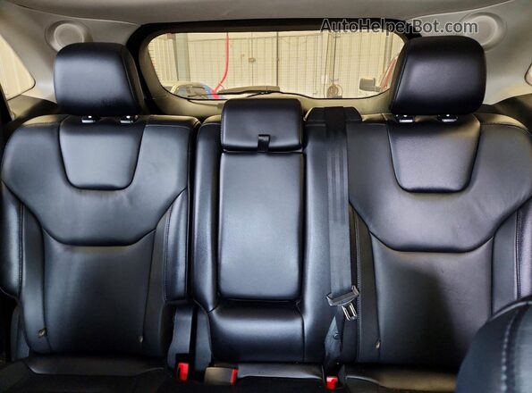 2FMPK4K86JBC46355 2018 FORD EDGE Черный Вид задних сидений