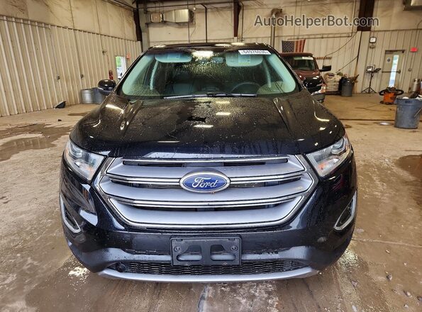 2FMPK4K86JBC46355 2018 FORD EDGE Черный Вид спереди