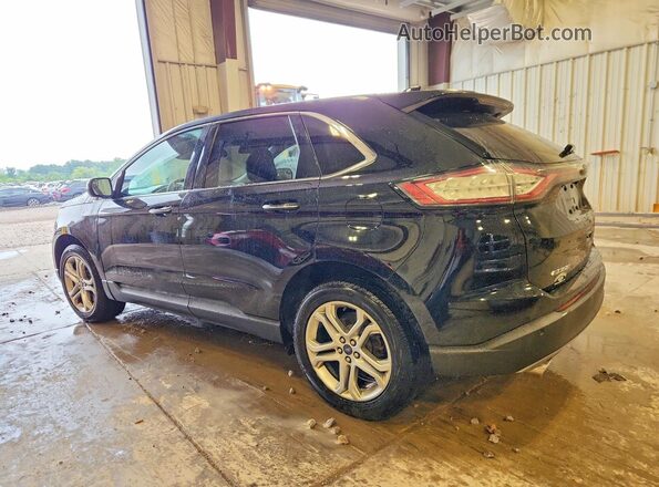 2FMPK4K86JBC46355 2018 FORD EDGE Черный Задняя левая четверть