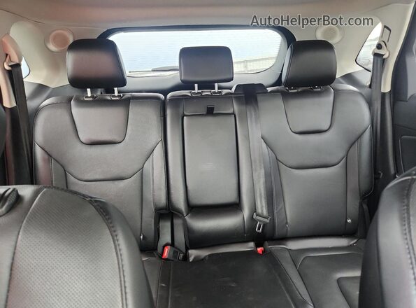 2FMPK4K88JBB80794 2018 FORD EDGE Black Հետևի նստատեղերի տեսք
