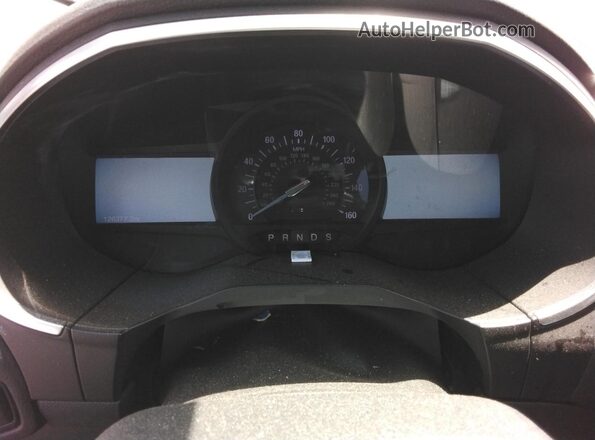 2FMPK4K88JBB80794 2018 FORD EDGE Black Սարքավորումների վահանակի տեսք