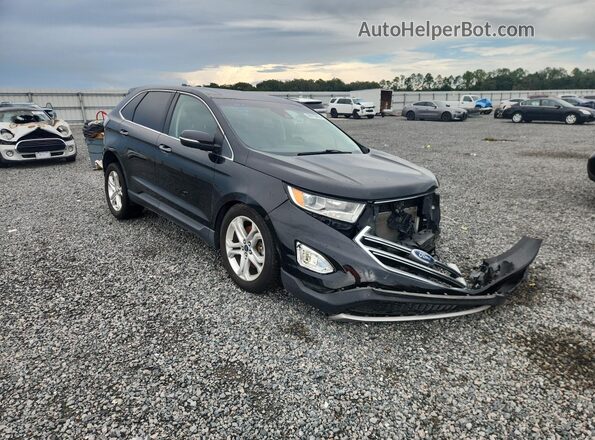2FMPK4K88JBB80794 2018 FORD EDGE Black Առջևի աջ