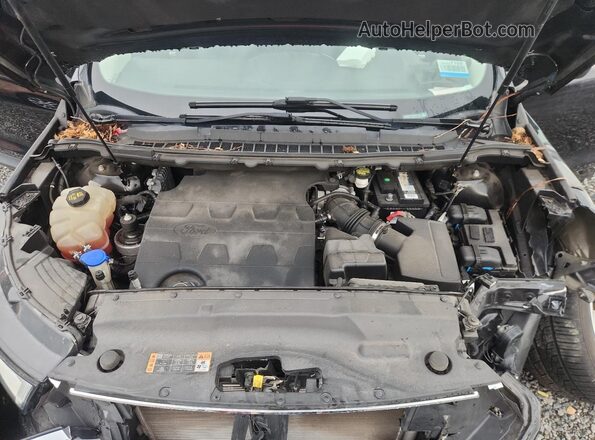 2FMPK4K88JBB80794 2018 FORD EDGE Black Շարժիչի բաժամունքի տեսք