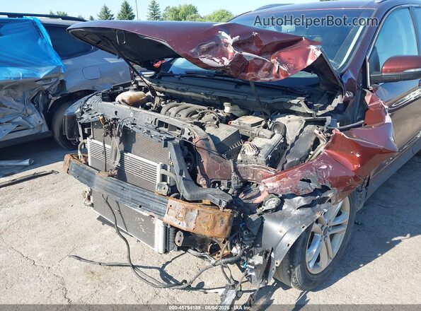 2FMPK4K89GBC36363 2016 FORD EDGE Бордовый Вид спереди
