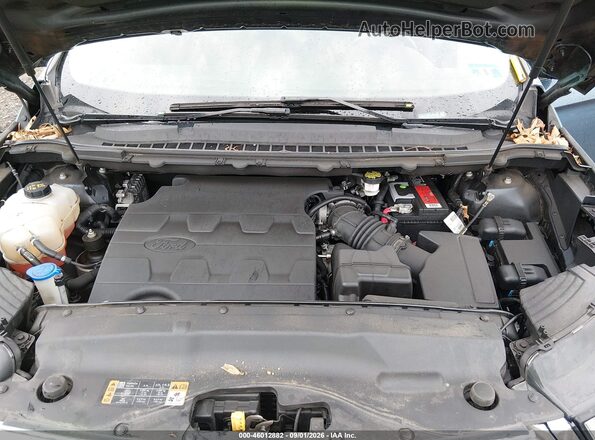 2FMPK4K8XJBC45516 2018 FORD EDGE Blue უკანა ხედი