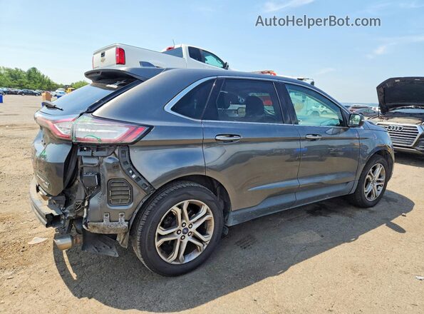 2FMPK4K90GBB06576 2016 FORD EDGE Gray Trasero derecho