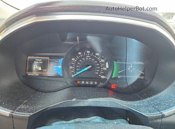 2FMPK4K90GBB06576 2016 FORD EDGE Gray Vista del cuadro de instrumentos