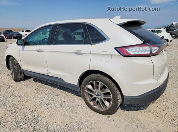 2FMPK4K90HBC64501 2017 FORD EDGE White Задня ліва чверть