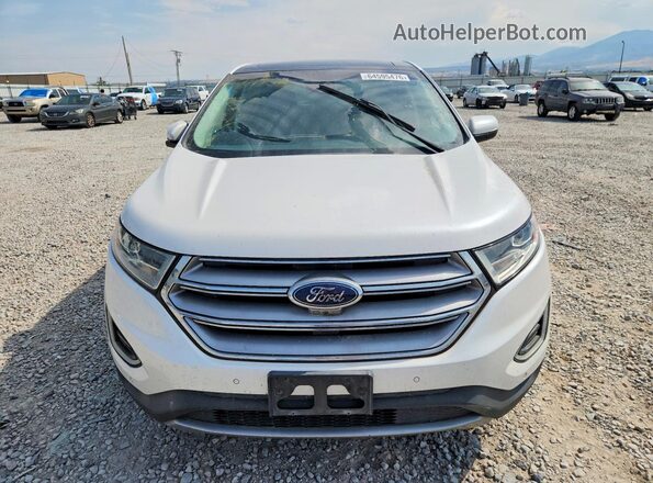 2FMPK4K90HBC64501 2017 FORD EDGE White Вид спереду