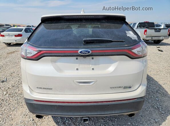 2FMPK4K90HBC64501 2017 FORD EDGE White Вид ззаду