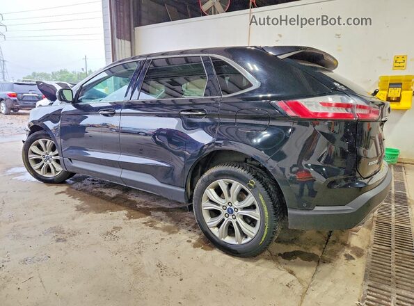 2FMPK4K90KBB54006 2019 FORD EDGE Black Задня ліва чверть