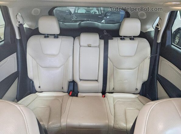 2FMPK4K90KBB54006 2019 FORD EDGE Black Вид задніх сидінь