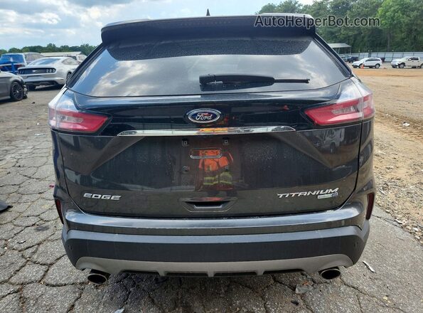 2FMPK4K90KBC21011 2019 FORD EDGE Charcoal Vista trasera