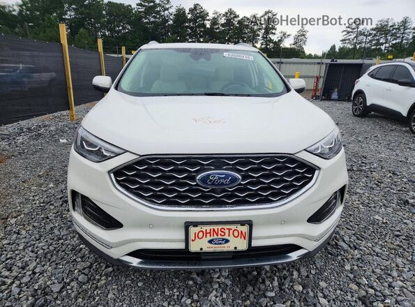 2FMPK4K90NBA00481 2022 FORD EDGE White წინა ხედი
