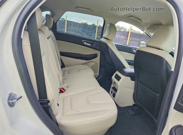 2FMPK4K90NBA00481 2022 FORD EDGE White უკანა სალონის ხედი