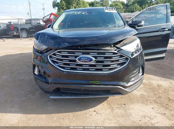 2FMPK4K90PBA19230 2023 FORD EDGE Black Widok z przodu