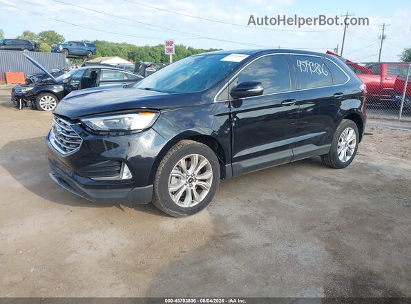 2FMPK4K90PBA19230 2023 FORD EDGE Black Przód lewy