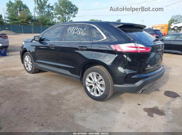 2FMPK4K90PBA19230 2023 FORD EDGE Black Tył lewy