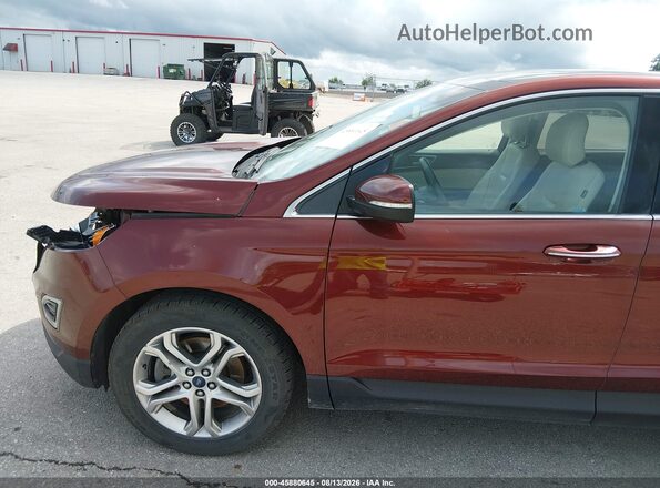 2FMPK4K91GBB40249 2016 FORD EDGE Brown 
