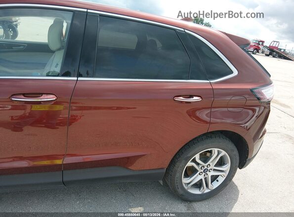 2FMPK4K91GBB40249 2016 FORD EDGE Brown 