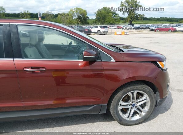 2FMPK4K91GBB40249 2016 FORD EDGE Brown 
