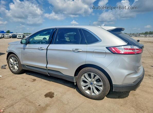 2FMPK4K91KBB87340 2019 FORD EDGE Silver Հետևի ձախ
