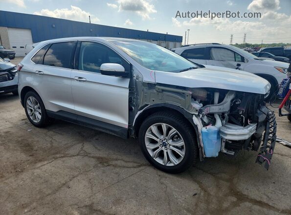 2FMPK4K91KBB87340 2019 FORD EDGE Silver Առջևի աջ