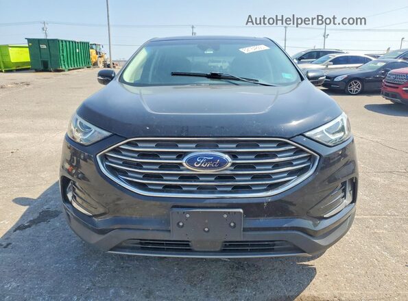 2FMPK4K91KBB97530 2019 FORD EDGE Черный Вид спереди