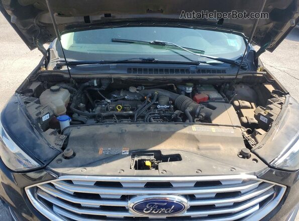 2FMPK4K91KBB97530 2019 FORD EDGE Черный Вид подкапотного пространства