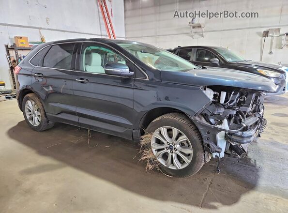 2FMPK4K91NBA04541 2022 FORD EDGE Charcoal Передня права чверть