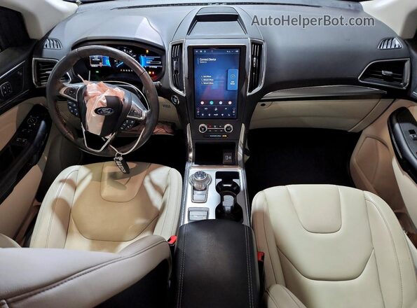 2FMPK4K91NBA04541 2022 FORD EDGE Charcoal Вид панелі приладів