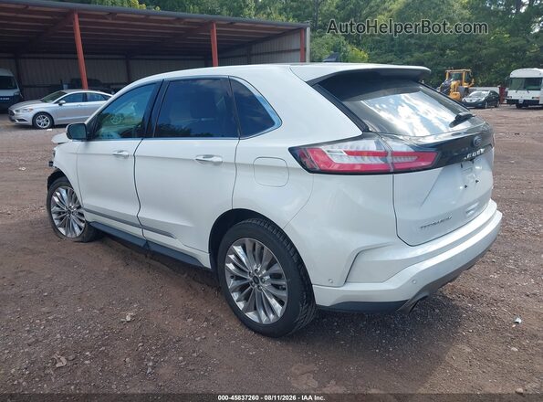 2FMPK4K91NBA09402 2022 FORD EDGE White Tył lewy