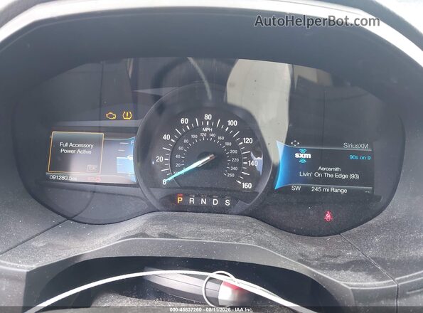 2FMPK4K91NBA09402 2022 FORD EDGE White Widok tylnych siedzeń