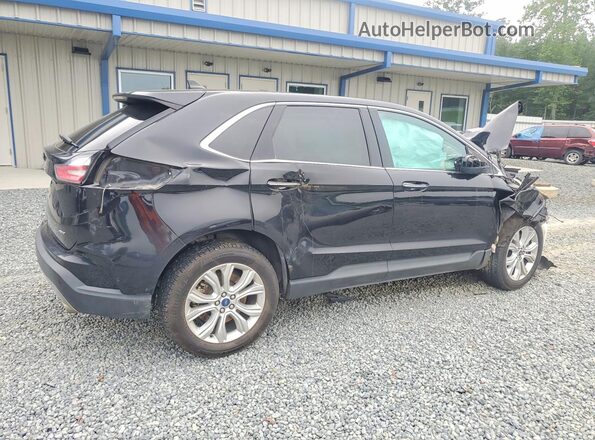 2FMPK4K91NBA33294 2022 FORD EDGE Black Tył prawy