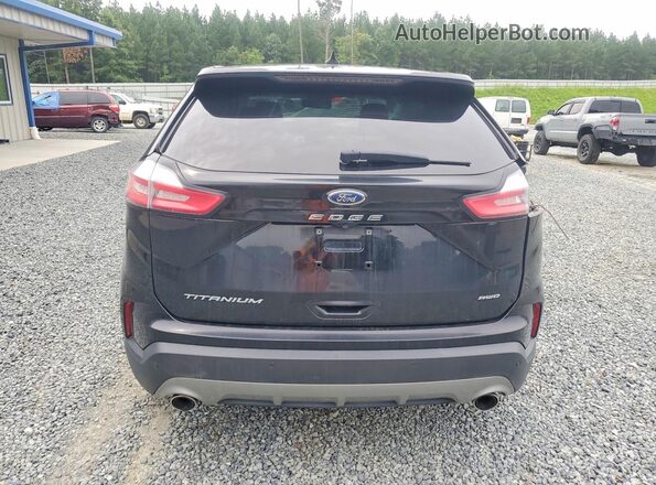 2FMPK4K91NBA33294 2022 FORD EDGE Black Widok z tyłu